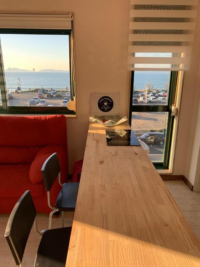 Apartamentos En Playa De Samil Primera Linea De Playa Pe Na Areia Vigo Zimmer foto